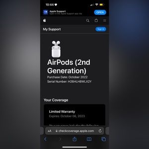 AirPods 2nd Generation